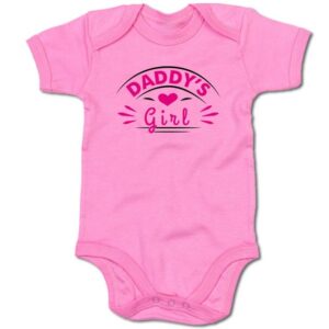 G-graphics Kurzarmbody Baby Body - Daddy´s Girl mit Spruch / Sprüche • Babykleidung • Geschenk zum Vatertag / zur Geburt / Taufe / Babyshower / Babyparty • Strampler