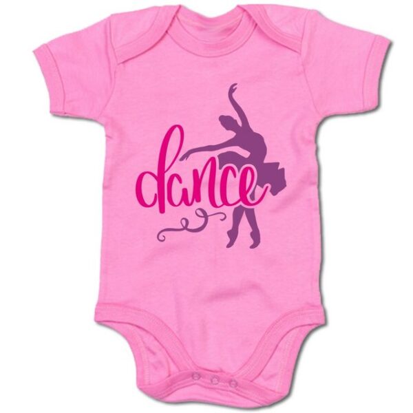 G-graphics Kurzarmbody Baby Body - Dance – Ballerina mit Spruch / Sprüche • Babykleidung • Geschenk zur Geburt / Taufe / Babyshower / Babyparty • Strampler