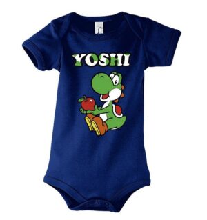 Youth Designz Kurzarmbody Baby Body Strampler Yoshi mit niedlichem Frontprint