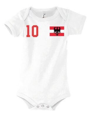 Youth Designz Kurzarmbody Österreich Kinder Baby Body Strampler mit modischem Motiv