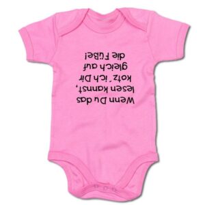 G-graphics Kurzarmbody Baby Body - Wenn Du das lesen kannst