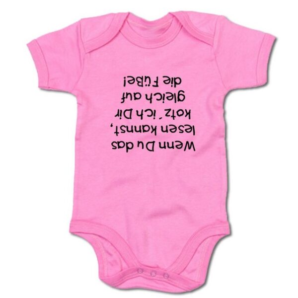 G-graphics Kurzarmbody Baby Body - Wenn Du das lesen kannst