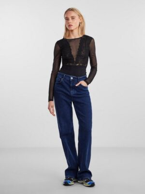 pieces Shirtbody SICCA (1-tlg) Spitze