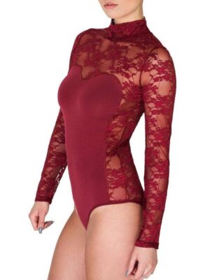 Doreanse Underwear Langarmbody Eleganter Damenbody mit verführerischer